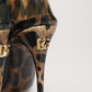 Leopard Print PVC Pointed Toe Boots Shoes
