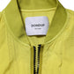 Yellow Polyamide Zipper Bomber Women’s Jacket