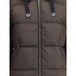 Panda long hooded Down Jacket