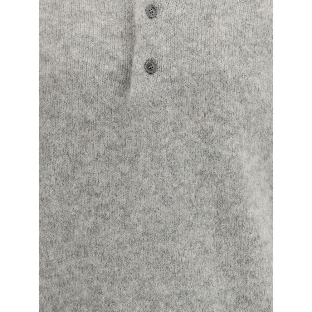 Wool Polo Sweater