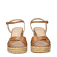 Brown Leather Platforms
