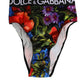 Multicolor Floral Print High Waist Panty Underwear