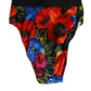 Multicolor Floral Print High Waist Panty Underwear