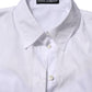 White Collared Short Sleeve Polo Shirt Top
