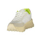 White Polyester Sneaker