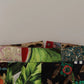 Multicolor Patchwork A-line Polyester Skirt
