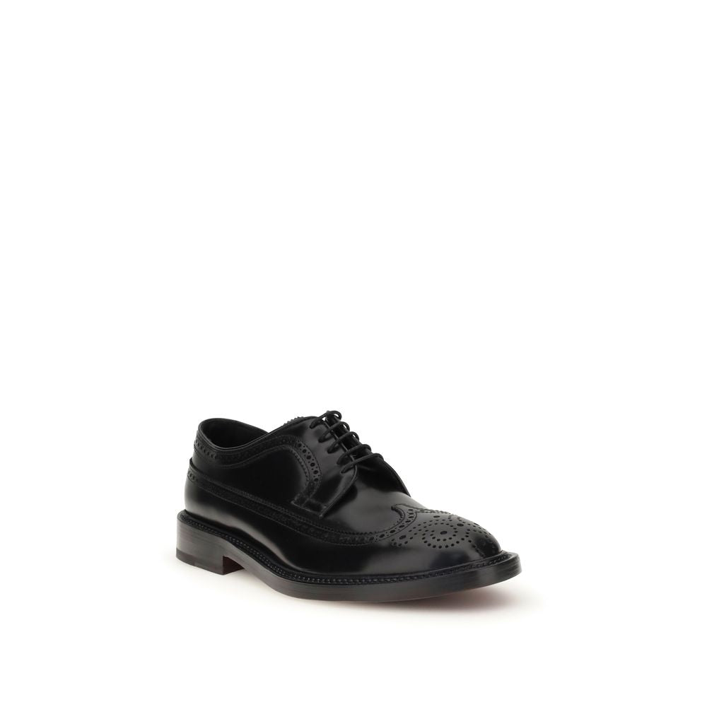 Leather derby Lace-Ups