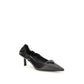 Leather logo Pumps