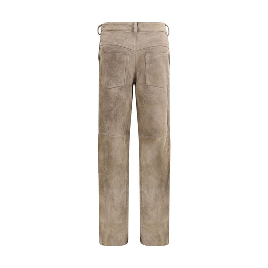 Suede Pants