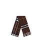 Cashmere check Scarf