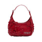 Red Polyethylene Women Handbag