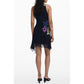 Black Polyester Women Dress