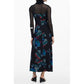 Black Polyester Women Dress