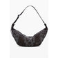 Brown Polyethylene Women Handbag