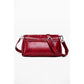 Red Polyethylene Women Handbag
