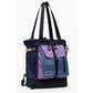 Blue Polyethylene Women Backpack