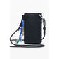 Black Polyethylene Women Wallet