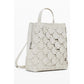 Beige Polyethylene Women Backpack