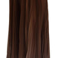 Beige Longuette Plisse Chiffon Midi Skirt