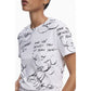 White Cotton Women T-Shirt