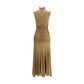 Long Dress with draping