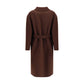 Silk and wool reversible Coat
