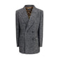 Double-breasted Chevron Blazer