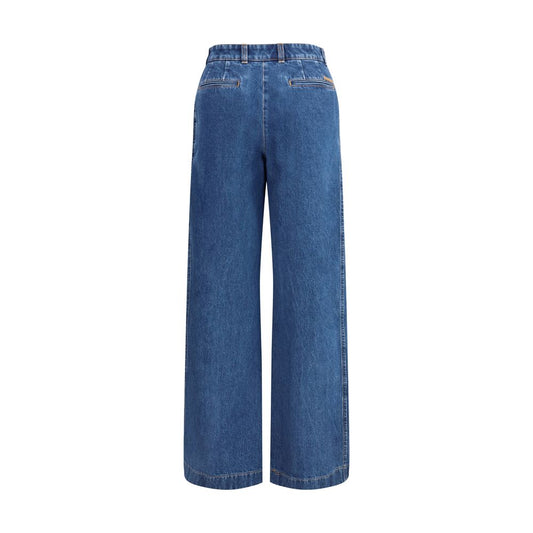 Straight Jeans with pinces
