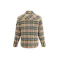Check wool Jacket