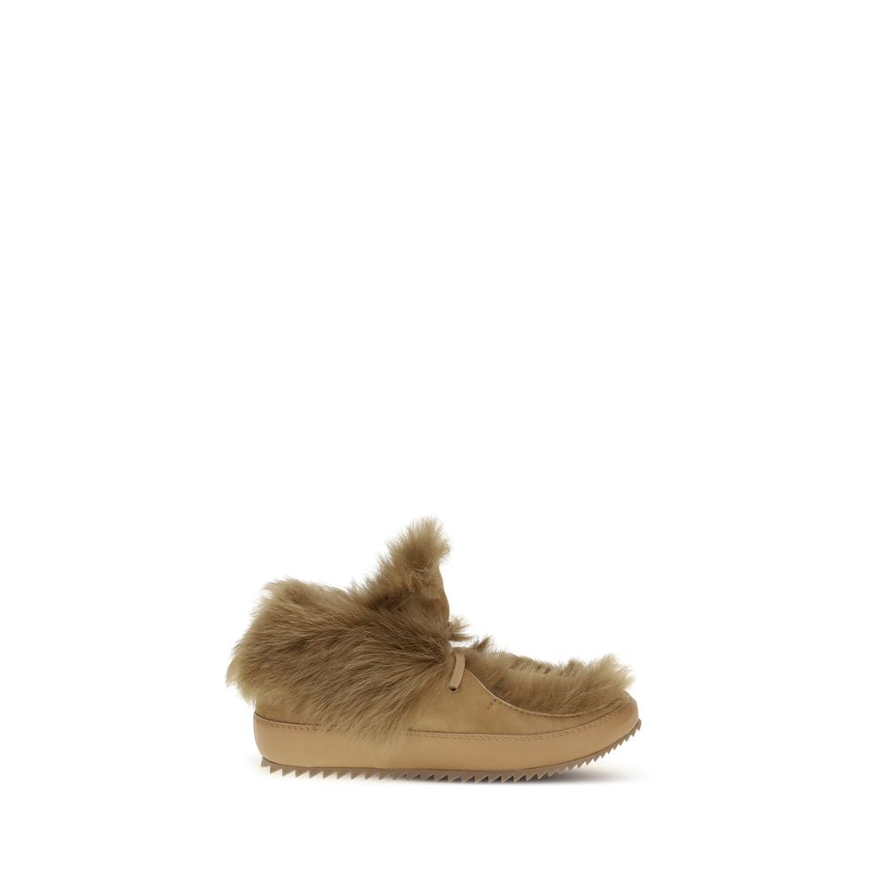 Furry Ankle Boots