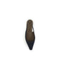 Denim slingback Ballerinas