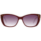 Burgundy Women Sunglasses