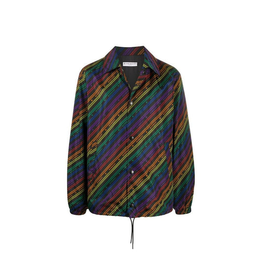 Rainbow Chain Nylon Jacket