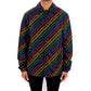 Rainbow Chain Nylon Jacket