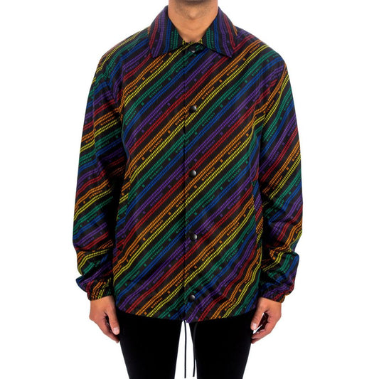 Rainbow Chain Nylon Jacket