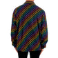 Rainbow Chain Nylon Jacket