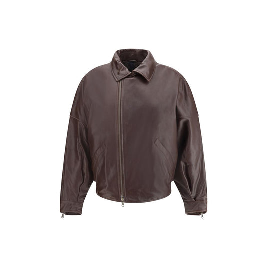 Oversized leather Jacket