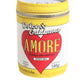 Amore Leather Yellow Bag Charm Coin Case Keychain Keyring