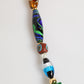 Multicolor Murano Glass Beads Brass Women Jewelry Necklace