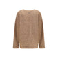 Bouclé fabric Cardigan with rhinestones