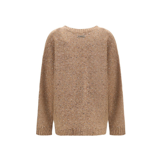 Bouclé fabric Cardigan with rhinestones