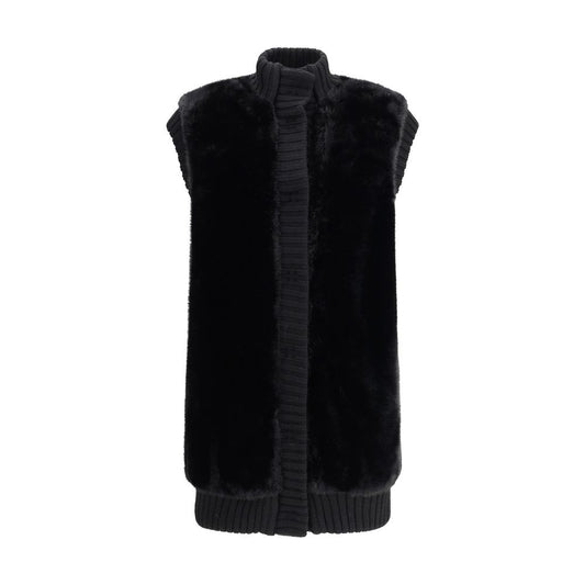 Long Vest in faux fur