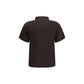 Semi-sheer polo Shirt