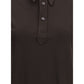 Semi-sheer polo Shirt