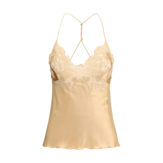 Silk and lace Top