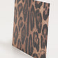 Multicolor Leopard Print Envelope Paper Post Card Holder