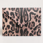 Multicolor Leopard Print Envelope Paper Post Card Holder