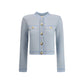 Embossed knit Cardigan