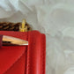 Red Quilted Devotion Crossbody 11 PRO Phone case bag