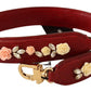 Floral Crystals Exotic Shoulder Strap Bag Accessory